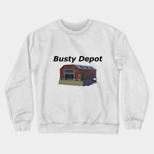 FieldOps Busty Depot (Black) Crewneck Sweatshirt